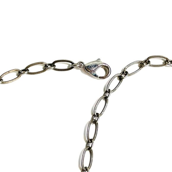 Ayala Bar Signature Necklace Gift 2009 Chunky Coastal Grandma Boho Fabric Glass - Picture 12 of 13